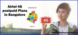 Airtel 4G postpaid Plans in Bangalore
