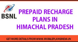 BSNL PREPAID RECHARGE PLANS IN HIMACHAL PRADESH