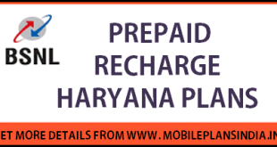 BSNL PREPAID RECHARGE HARYANA PLANS