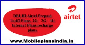 Delhi Airtel prepaid