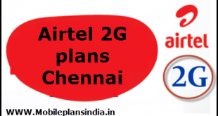 Airtel 2G plans In Chennai
